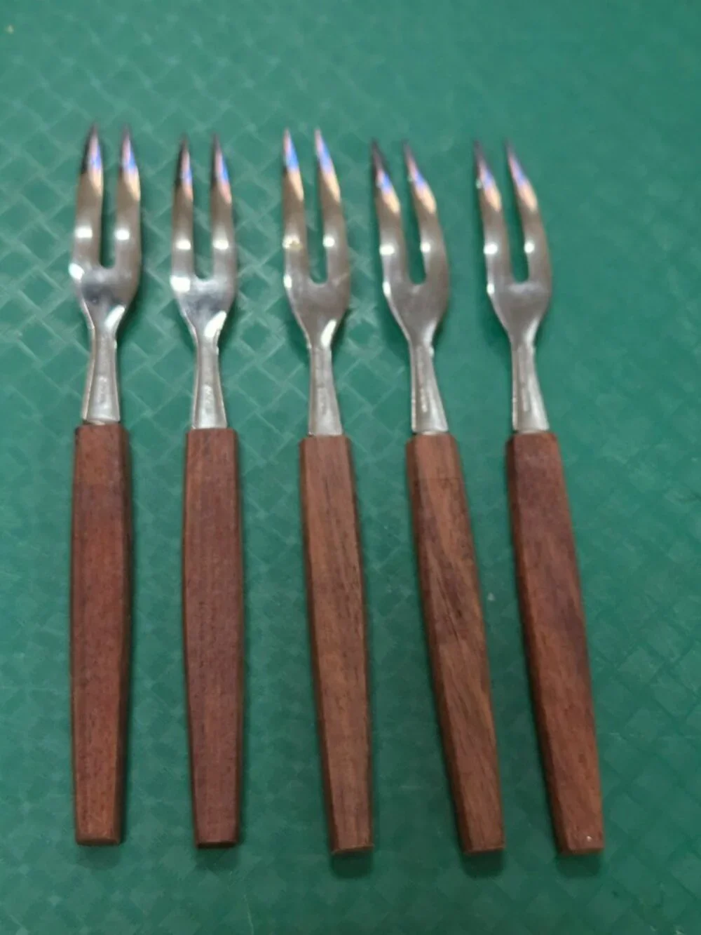 vintage mini forks and spreaders stainless
